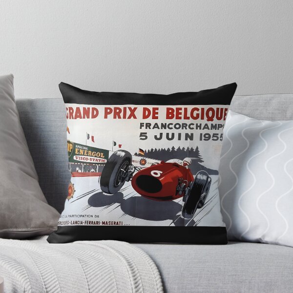 Item preview, Blast from the past art vintage Belgium Francorchamps 1955 designed and sold by Helios Be. Lavsh.