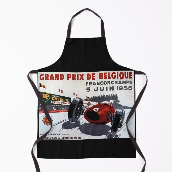 Item preview, Blast from the past art vintage Belgium Francorchamps 1955 designed and sold by Helios Be. Lavsh.