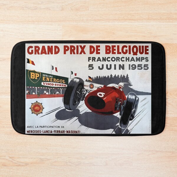Item preview, Blast from the past art vintage Belgium Francorchamps 1955 designed and sold by Helios Be. Lavsh.