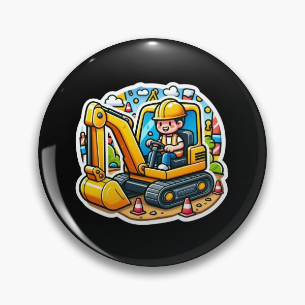 Item preview, excavator operator designed and sold by EuropeanPrints.