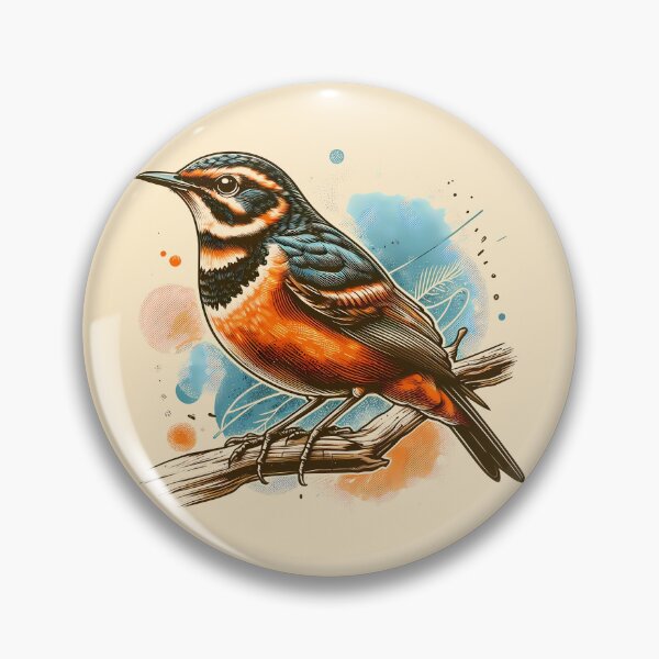 Item preview, Varied Thrush designed and sold by theAVIARY7.