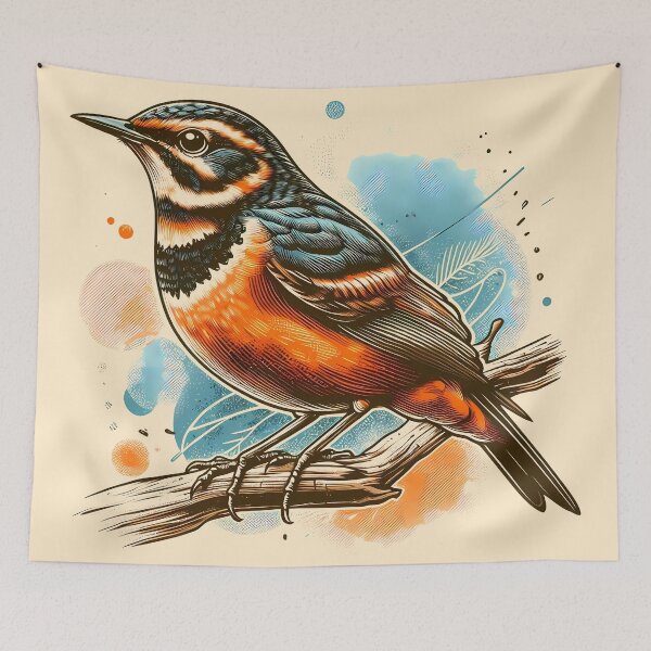 Item preview, Varied Thrush designed and sold by theAVIARY7.