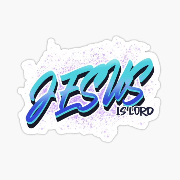 Item preview, Jesus is Lord graffiti designed and sold by GNJCommerce.