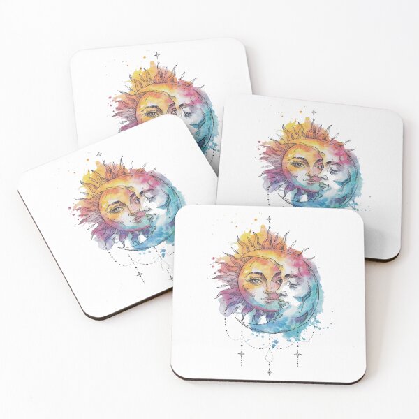 Item preview, Moon and sun designed and sold by FusiTink.