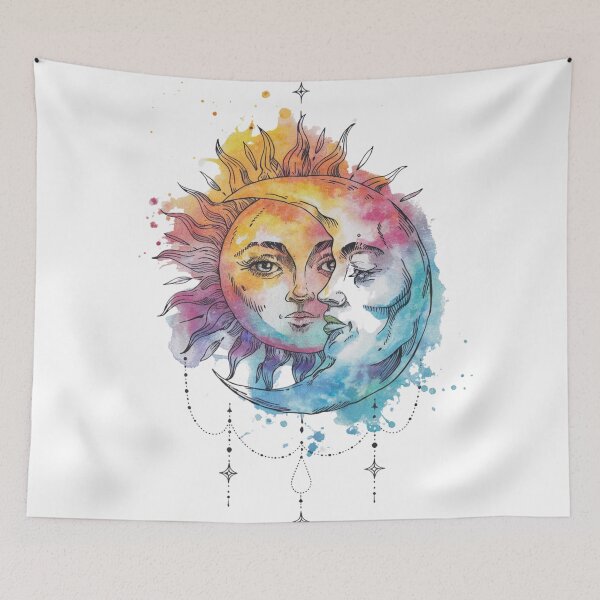 Item preview, Moon and sun designed and sold by FusiTink.