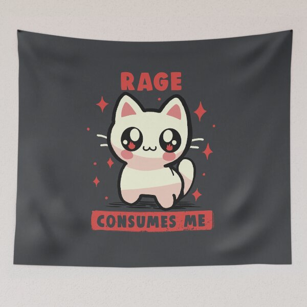 Item preview, Rage Consumes Me designed and sold by TechraNova.