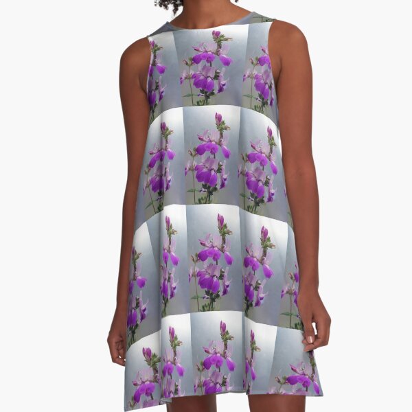 Flowers. A-Line Dress