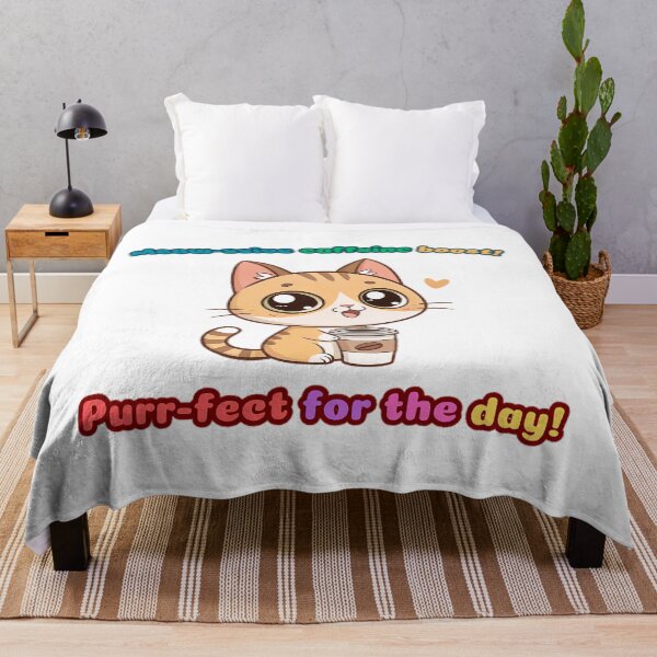 Item preview, Purr-fect Caffeine Boost! designed and sold by ChibiLOL.
