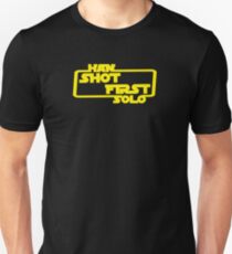 Shot First Unisex T-Shirt