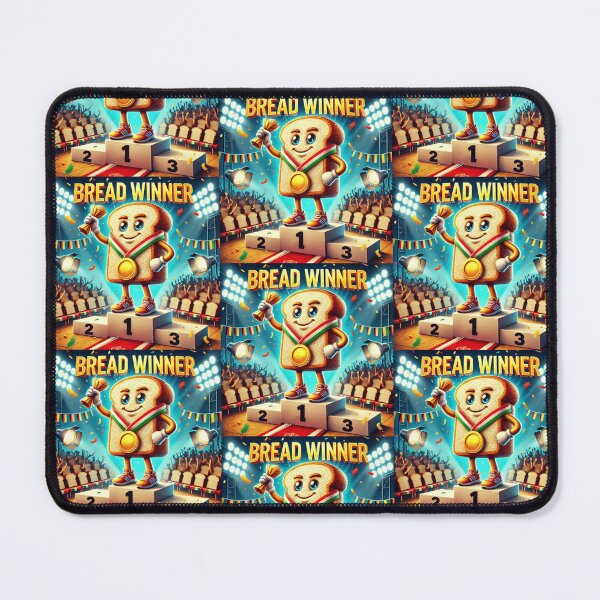 Item preview, Bread Winner – Funny & Cute Gluten-Free Friendly Food Pun designed and sold by B-DIFF-e-RENT.