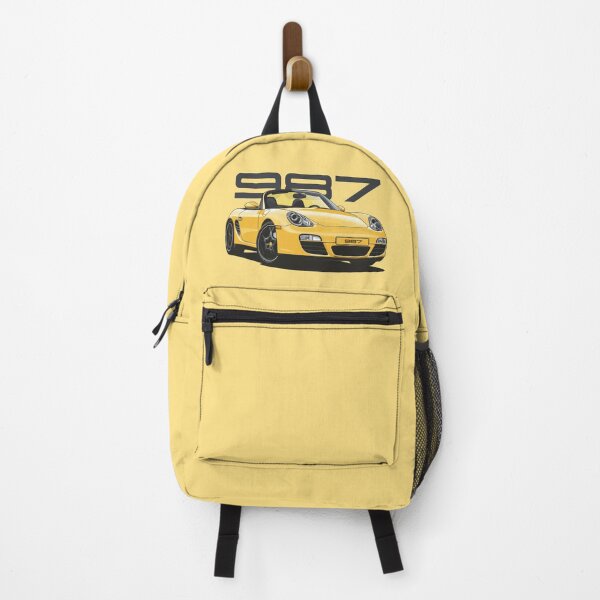Item preview, Porsche 987 Boxster yellow classic illustration designed and sold by blackdogshop.
