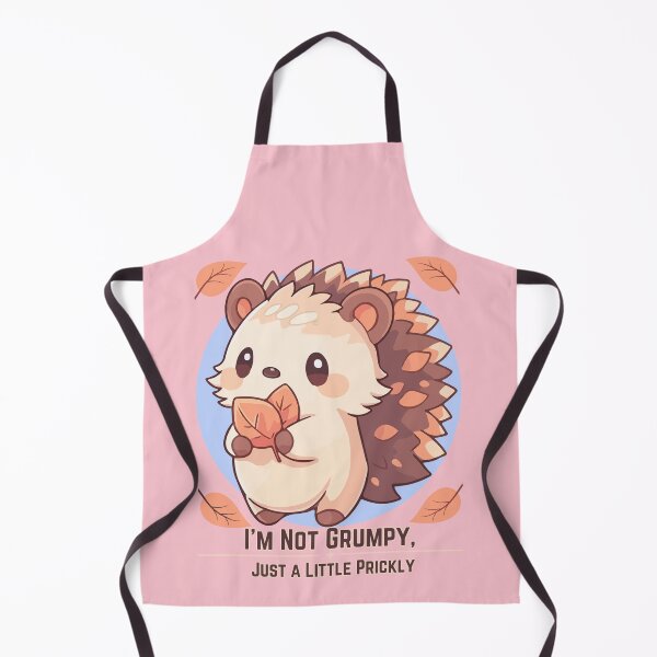 Item preview, I'm not grumpy, just a little prickly - hedgehog designed and sold by newbyventures.