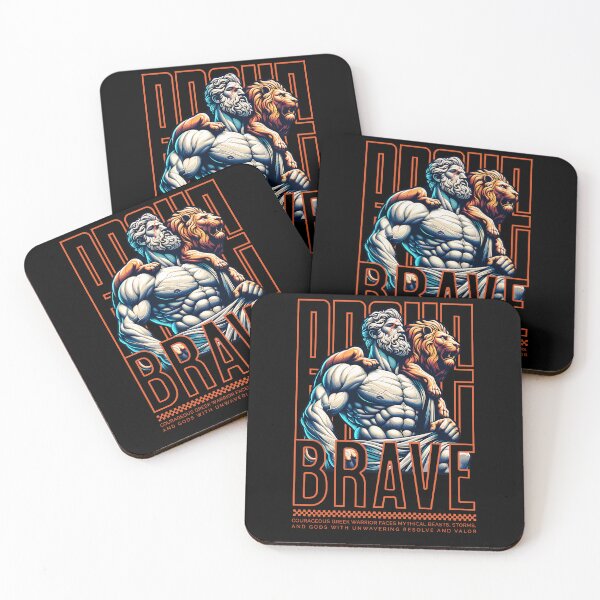 Item preview, Brave - Fearless Design designed and sold by Not Hugo.