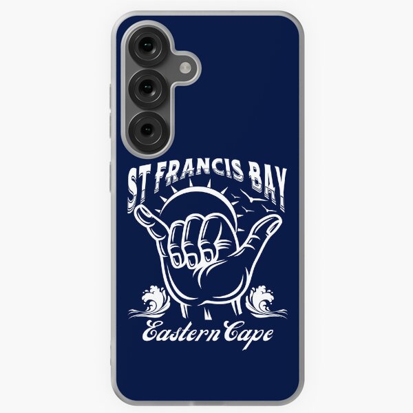 Item preview, St. Francis Bay Eastern Cape South Africa Shaka Surf- White designed and sold by SurfingLocales.