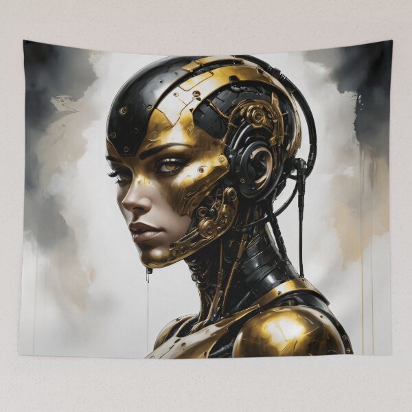Item preview, Cybergirl 3 designed and sold by VisuVibes.