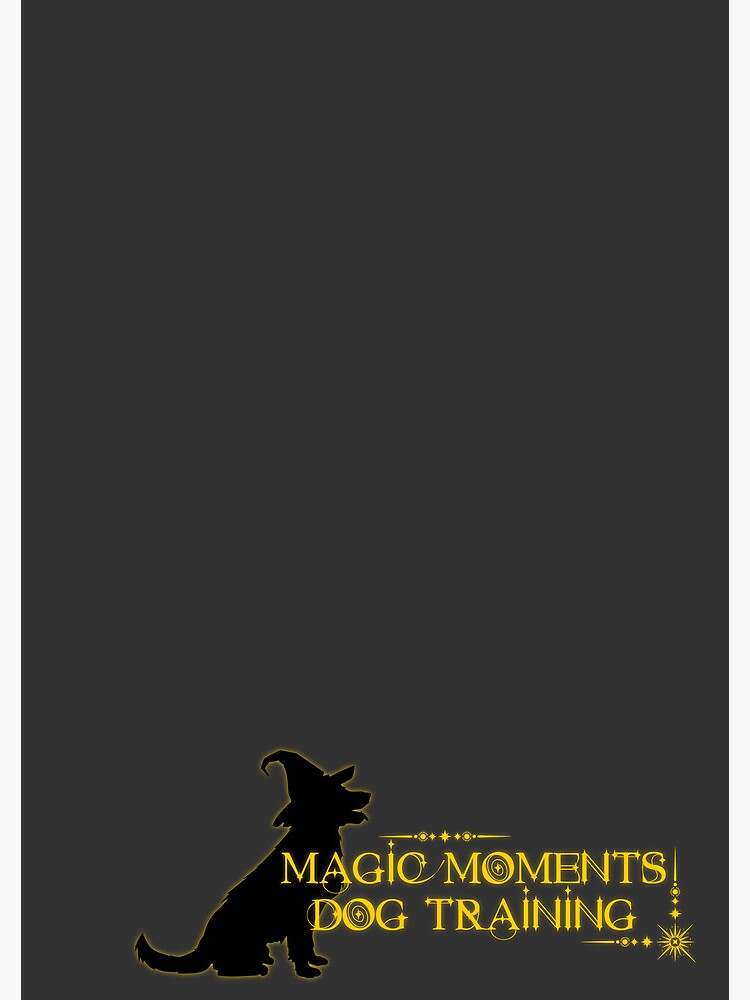 Thumbnail 3 of 3, Journal, Magic Moments Dog training logo designed and sold by MMDogtraining.