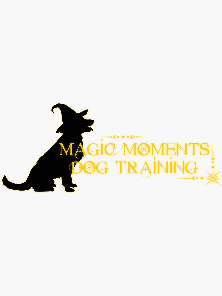 Thumbnail 3 of 3, Sticker, Magic Moments Dog training logo designed and sold by MMDogtraining.
