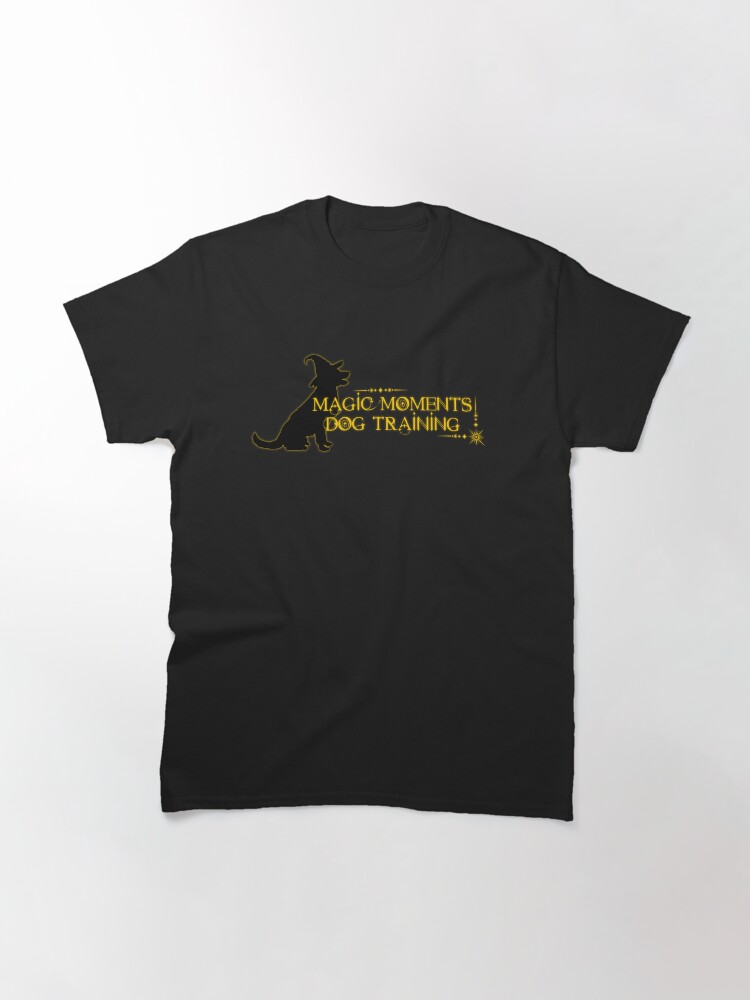 Thumbnail 3 of 7, Classic T-Shirt, Magic Moments Dog training logo designed and sold by MMDogtraining.