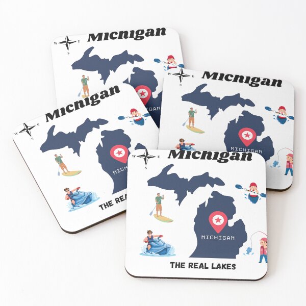 Item preview, Michigan Lakes designed and sold by dadto.