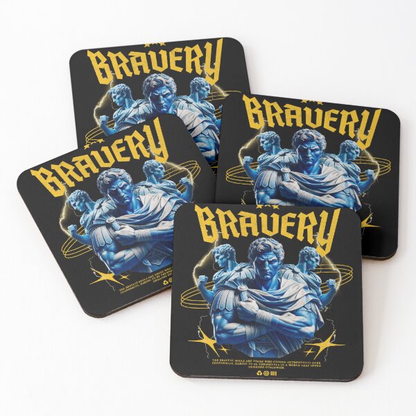 Item preview, Bravery - Fearless Aesthetic designed and sold by Not Hugo.