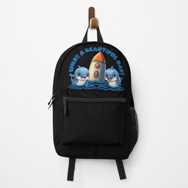 Item preview, Cute Dolphin Wildlife Animal Cartoon Spaceship Graphic designed and sold by ForestBabies.