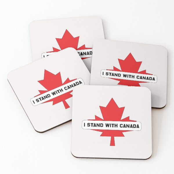 Item preview, I Stand With Canada designed and sold by Pawsome Quotes.