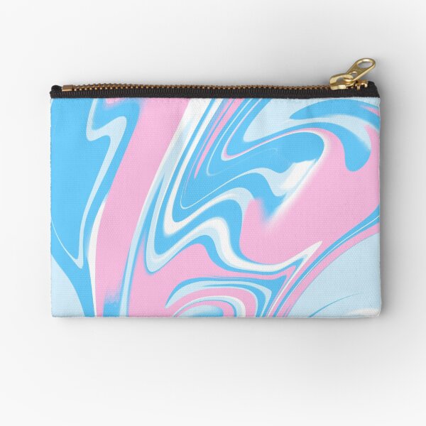 Item preview, Abstract Marbled Swirls in Light Blue, Blue, Pink and White designed and sold by JulzPink.