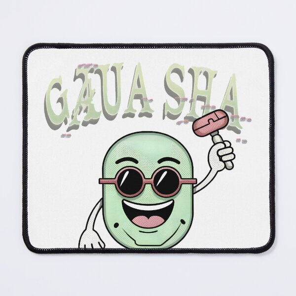 Item preview, Quirky Gua Sha Beauty Ritual: Self-Care Cartoon Tee 2025 designed and sold by AnnDesignStudio.
