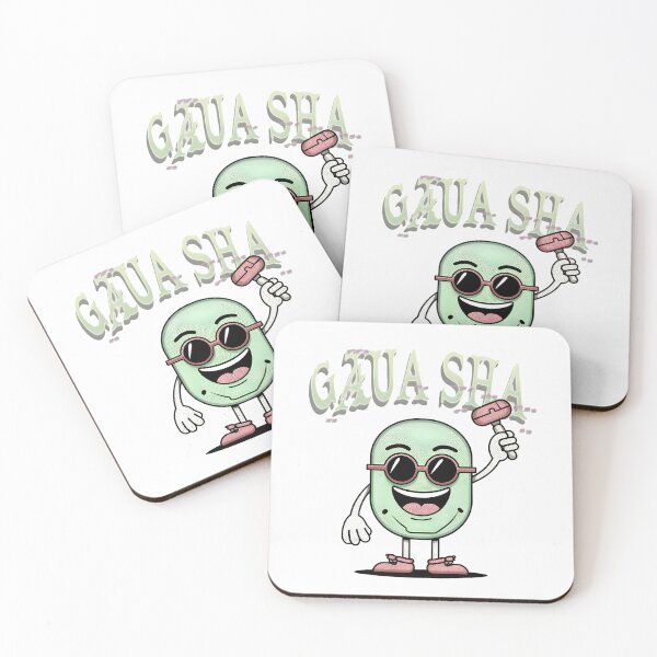 Item preview, Quirky Gua Sha Beauty Ritual: Self-Care Cartoon Tee 2025 designed and sold by AnnDesignStudio.