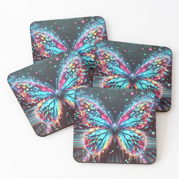 Item preview, Glitchwing: The Digital Butterfly designed and sold by AbstractAnom.