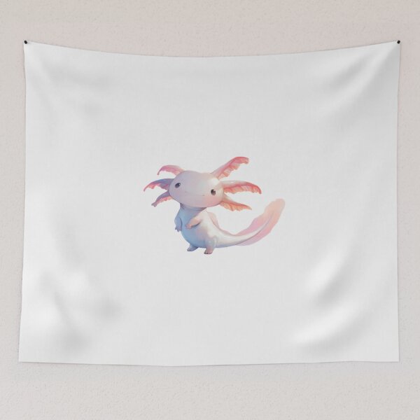 Item preview, Cute happy friend Axolotl designed and sold by PatternFly.