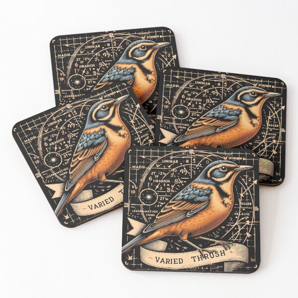 Item preview, Varied Thrush 2 designed and sold by theAVIARY7.