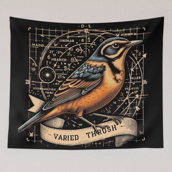 Item preview, Varied Thrush 2 designed and sold by theAVIARY7.