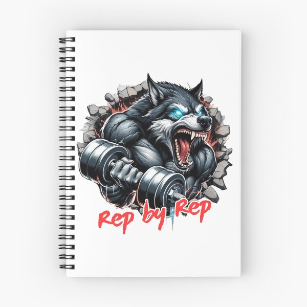 Item preview, Gym Wolf - power of wolf  designed and sold by SplashPixel.