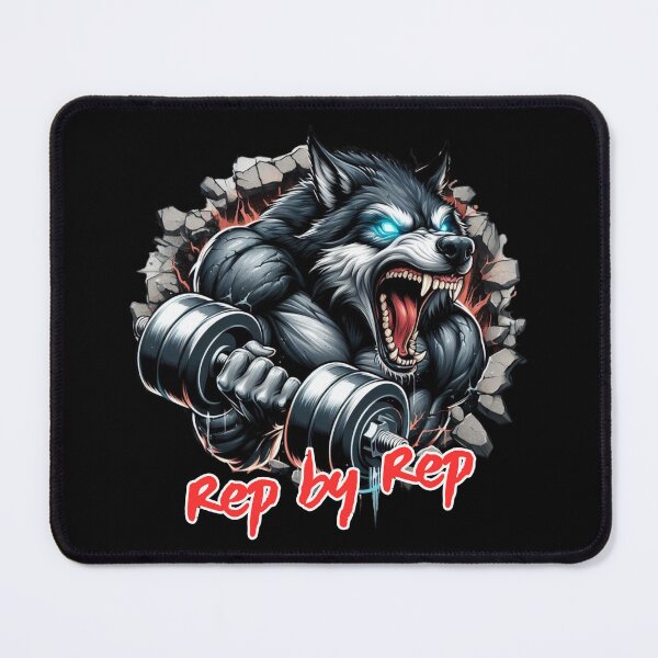 Item preview, Gym Wolf - power of wolf designed and sold by SplashPixel.