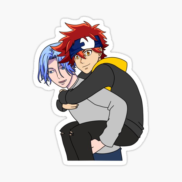 Item preview, Sk8 Infinity - Reki & Langa designed and sold by Noodly Doodles.