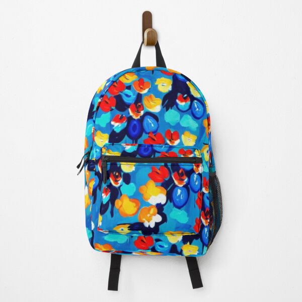 Item preview, Vibrant Bloom on Blue designed and sold by designt1shirts.
