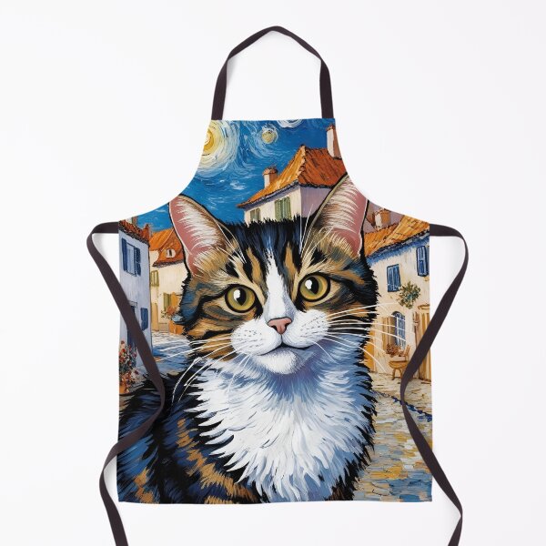 Item preview, Cat Van Gogh, Cute Cat Lover Gifts designed and sold by Cuteanimalgifts.