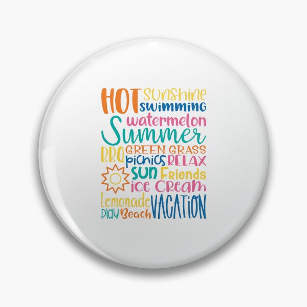 Item preview, Describing Summer With Fun Words designed and sold by Alaskandreamer.