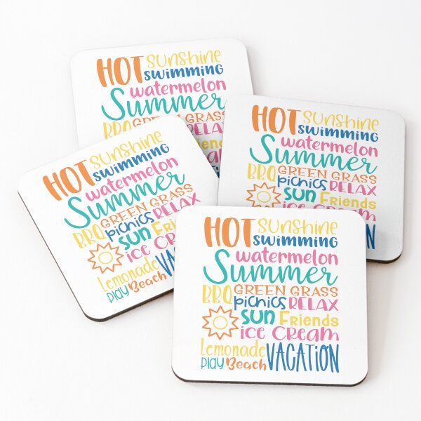 Item preview, Describing Summer With Fun Words designed and sold by Alaskandreamer.