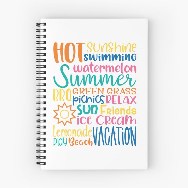Item preview, Describing Summer With Fun Words designed and sold by Alaskandreamer.