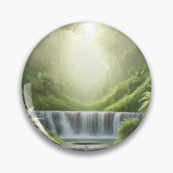 Item preview, Hidden Oasis: The Heart of Nature designed and sold by AbstractAnom.