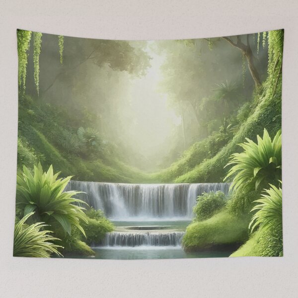 Item preview, Hidden Oasis: The Heart of Nature designed and sold by AbstractAnom.