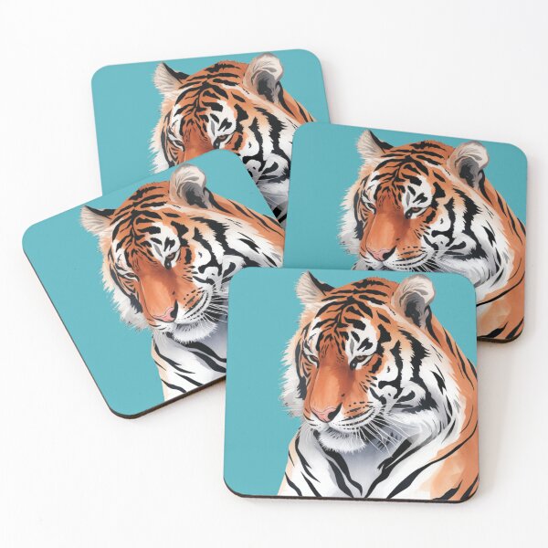 Item preview, Sumatran Tiger Portrait designed and sold by theartfulaspie.
