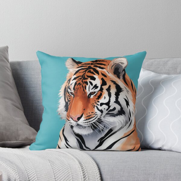 Item preview, Retrato de tigre de Sumatra designed and sold by theartfulaspie.