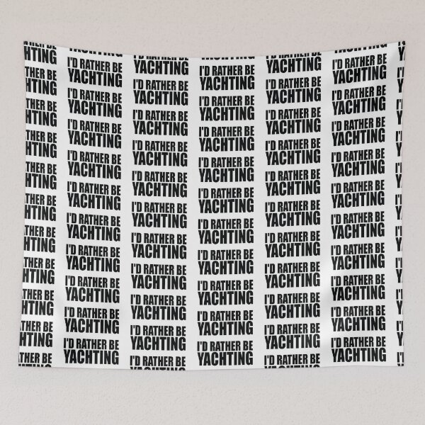 Item preview, I'd Rather Be Yachting designed and sold by the-craft-shop.