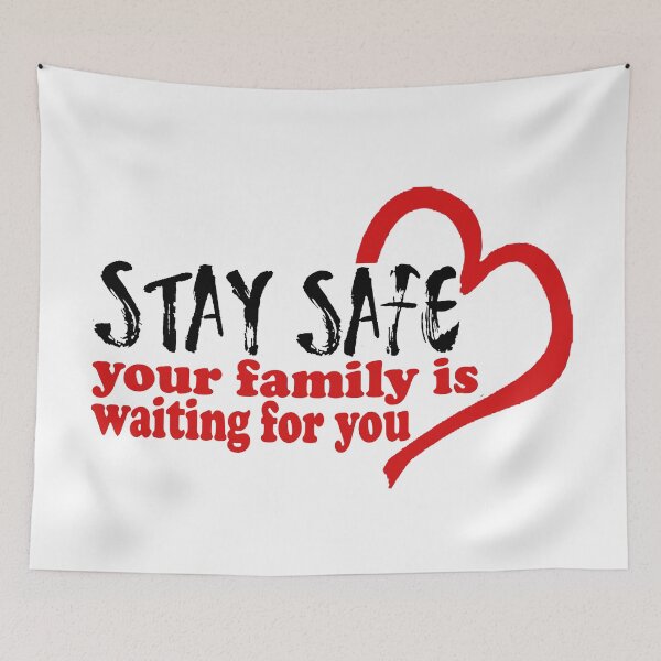Item preview, Stay Safe;  designed and sold by StickerApe.