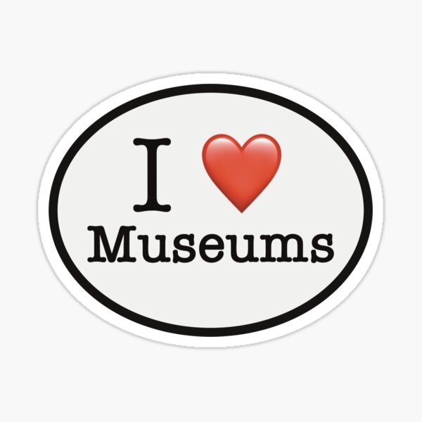 Artikel-Vorschau von Ich liebe Museen, designt und verkauft von GarboTreasure.