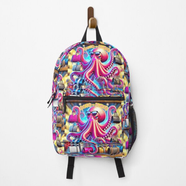 Item preview, Octo-Purse – Fashion Mashup with Ocean Style Humor designed and sold by B-DIFF-e-RENT.