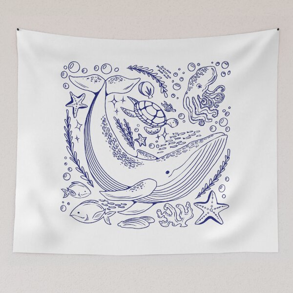 Item preview, Whales Sea Life  designed and sold by AmbyArtist.
